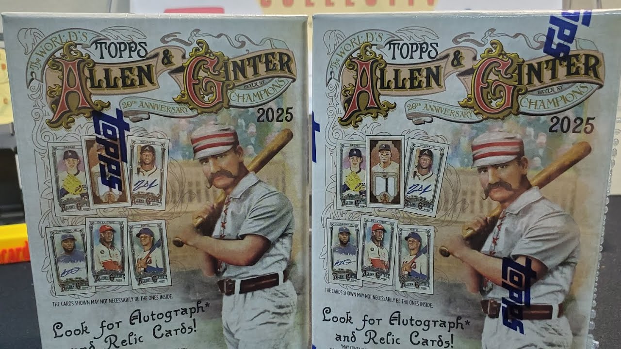 2025 Topps Allen and Ginter. The Chase For Skenes & Dunne Begins. 