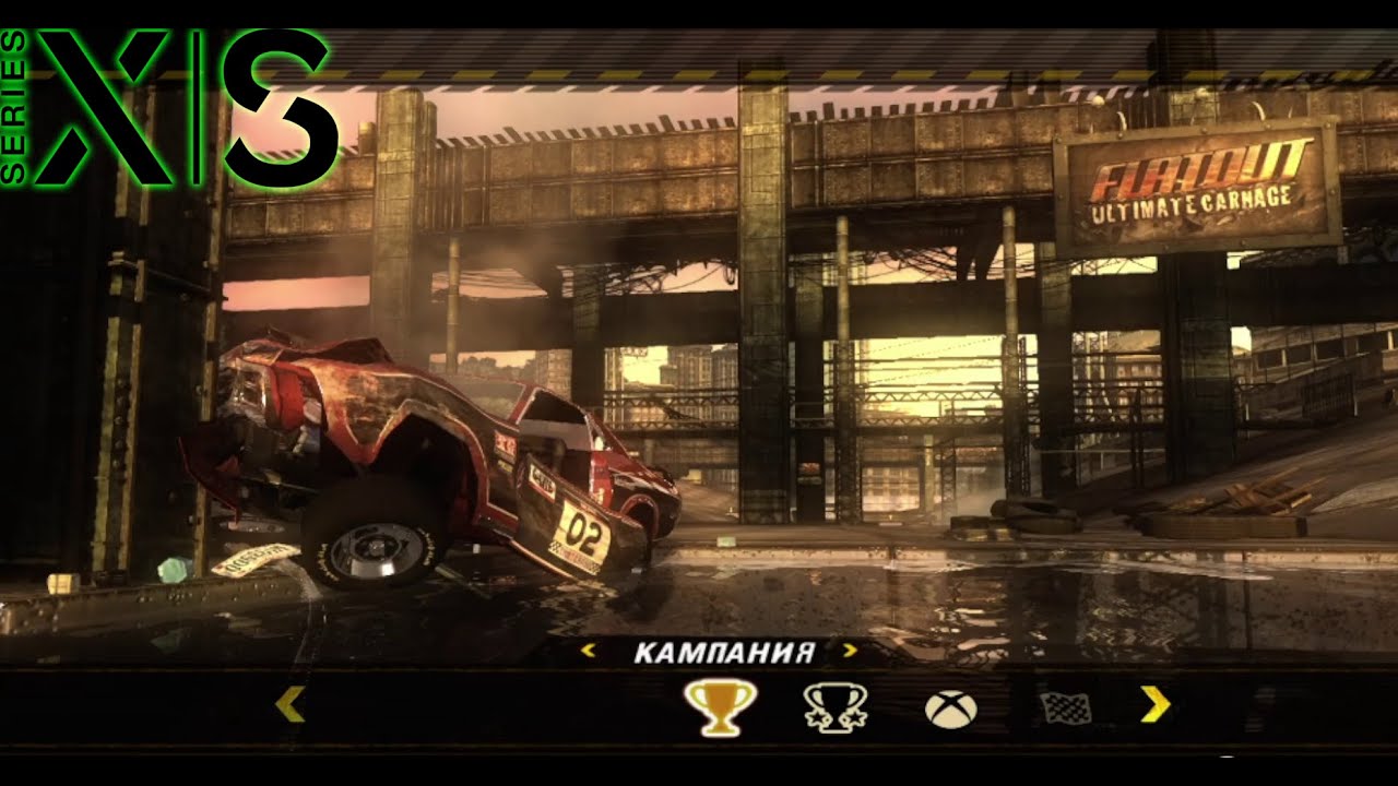 XBOX series X|S : xenia canary 1.1.1 : FlatOut: Ultimate Carnage