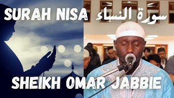 Soninke African Tone - Surah An Nisa FULL Taraweeh -The Women -سورة النساء كاملة |Sheikh Omar Jabbie