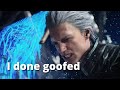 Nero vs DMD Vergil - No Damage, No Breakers