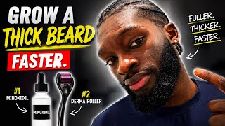 How I Grew a FULL Beard (Minoxidil   Derma Roller) | My Results
