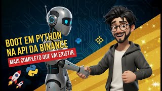 BOOT EM PYTHON NA API DA BINANCE - MAIS COMPLETO QUE VAI EXISTIR.