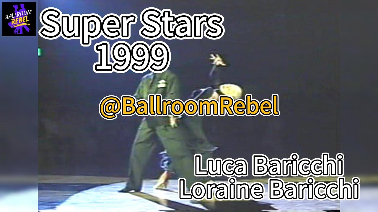 1999 The World Super Stars Dance Festival Ballroom Luca Baricchi & Loraine Baricchi