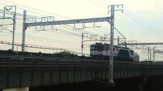 2014/4/22 EF64 1042号機牽引9863列車。