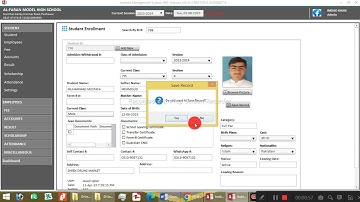 School Management Software | Ms Access | #msaccesstutorial #schoolmanagementsoftware #msaccess