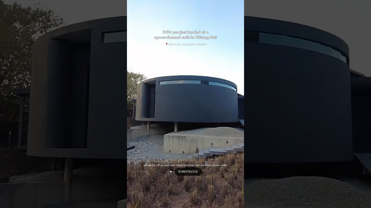 Space-themed Cafe in Chiang Mai 🚀