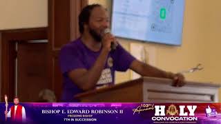 Holy Convocation 103 - Day 4 - PASTOR JUSTIN GRAVES INTERNATIONAL YOUTH DAY