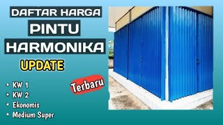 Harga Pintu Harmonika Per Meter