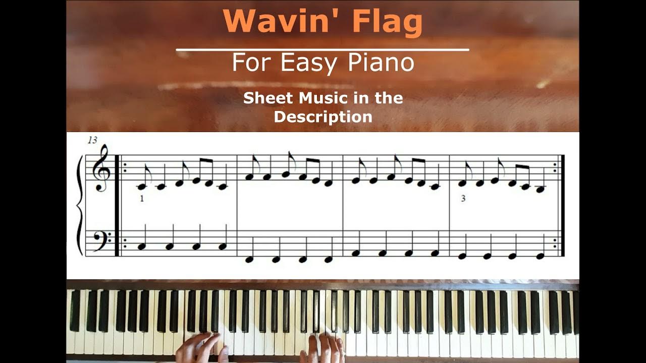 Wavin Flag for Easy Piano YouTube