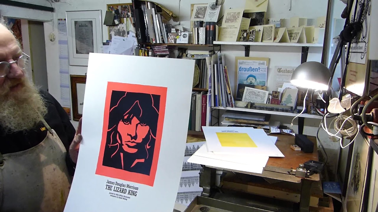 vom Linolschnitt bis zum Druck