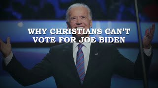 Why Christians Cant Vote for Joe Biden @FRCActionvideo