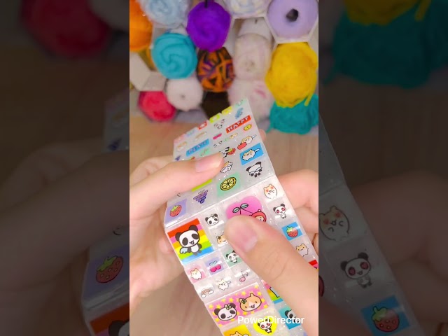 シール貼り