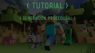 Generación procedural como en Minecraft (+Generación por texturas )- Unity tutorial