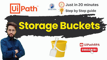 UiPath Storage Buckets Explained: Complete Walkthrough & Use Cases! #UiPathRPA