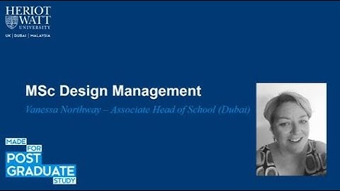 MSc Design Management