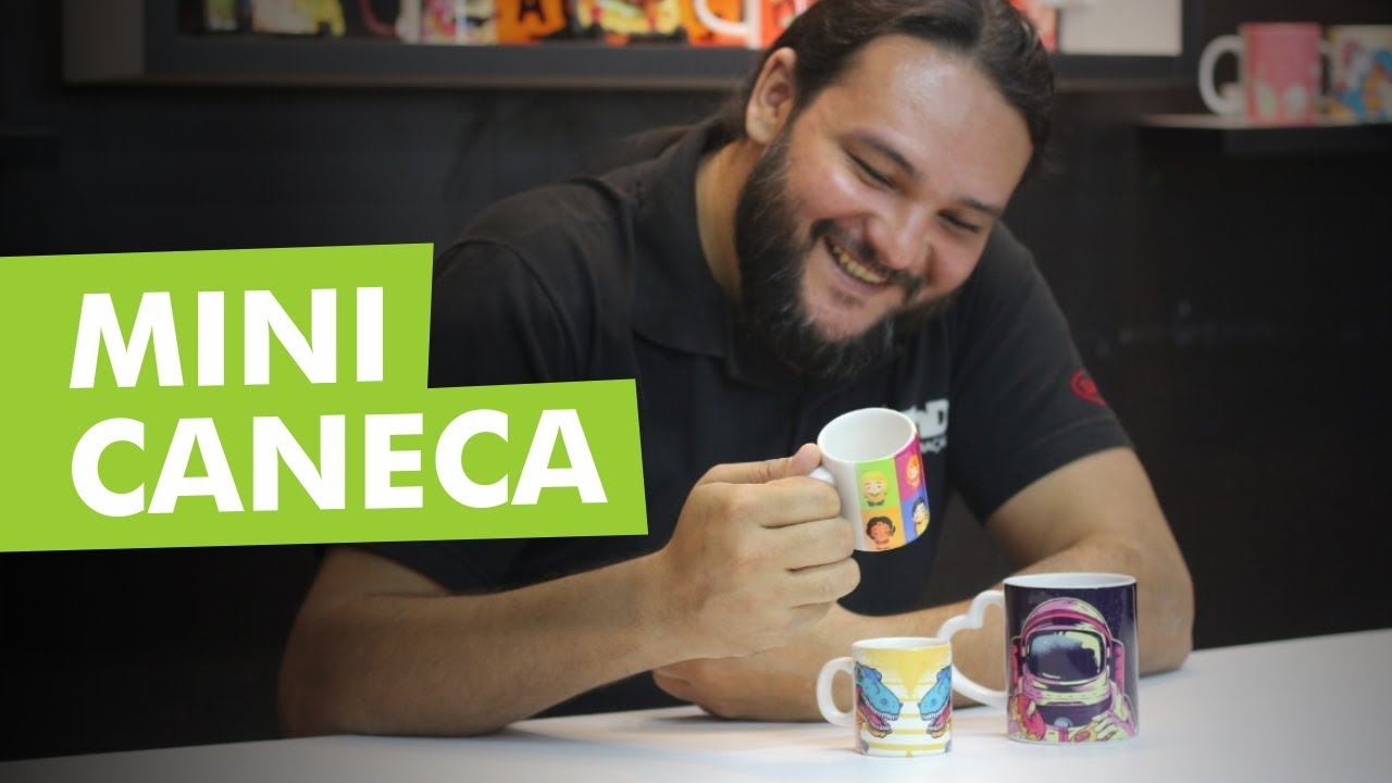 CANECA PEQUENA PARA SUBLIMAÇÃO - COMO PERSONALIZAR | ESCOLA PhD