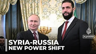 Syria seeks to ‘redefine’ Russia ties, al-Sharaa tells Putin in Moscow