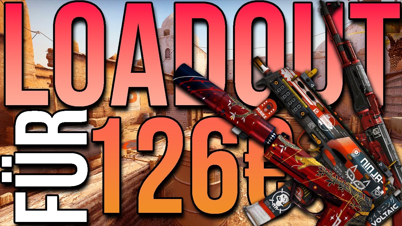 CSGO Red Loadout | Komplett Rotes Loadout für 126€!!! - YouTube