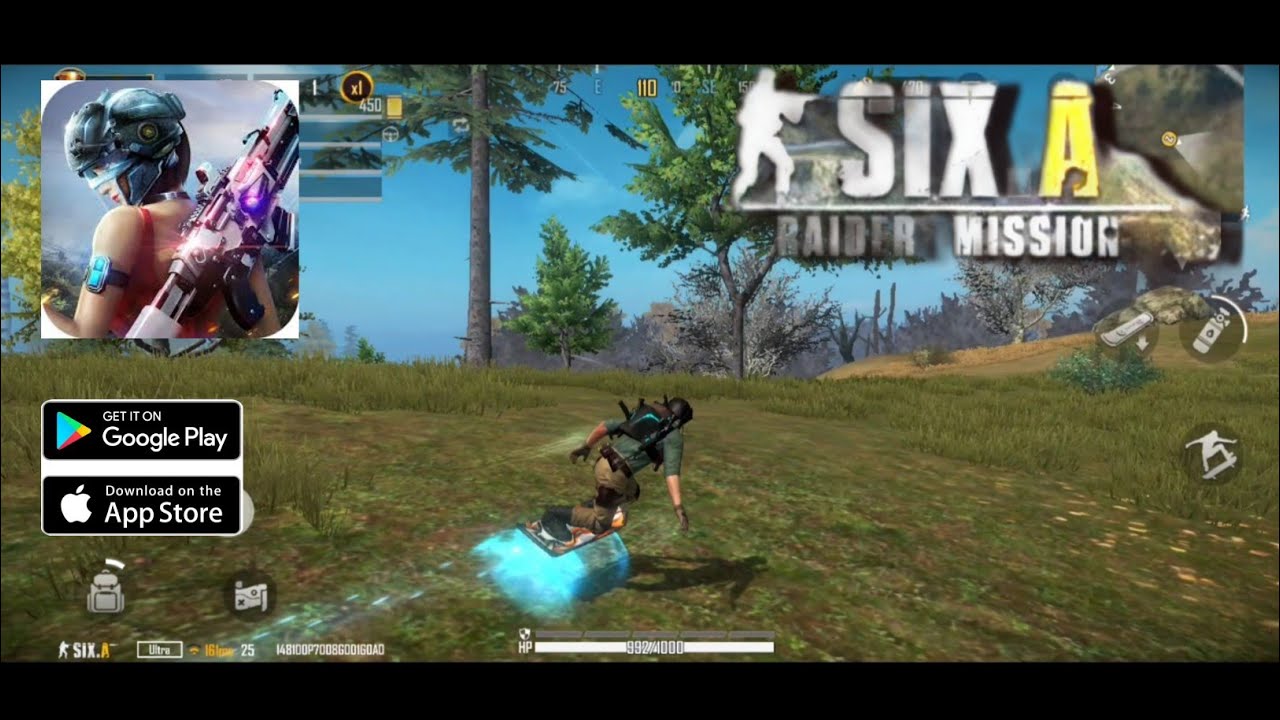 Gameplay Six A Raiders Mission in Mobile 📲 Android