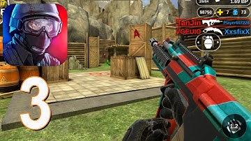 Counter Attack Multiplayer FPS - Walkthrough Gameplay part 3 - Lieutenant Defuse Bomb(iOS, Android)