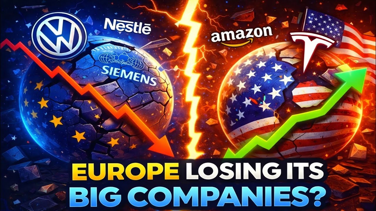 Why Europe Is Losing Its Biggest Companies to the US | The Shocking Truth About Global Power Shift
