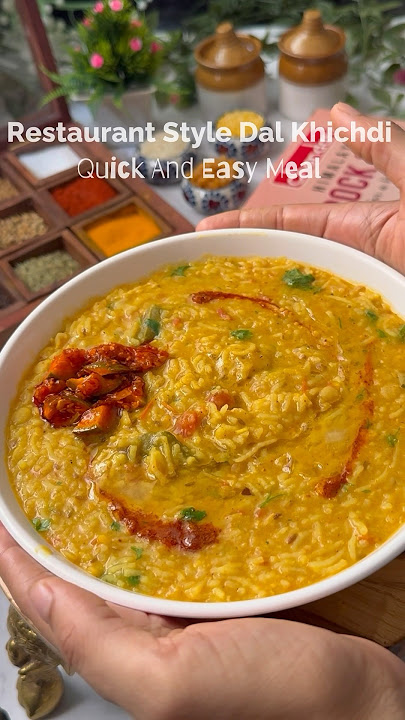 Restaurant Style Dal Khichdi | Quick And Easy Meal #viral #ytshorts #trending #cooking #shorts