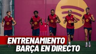 EN DIRECTO I Entrenamiento del FC Barcelona previo al Clásico contra el Real Madrid | MARCA