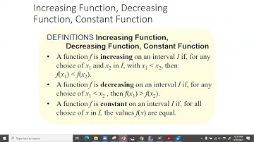 3.3 Properties of Functions