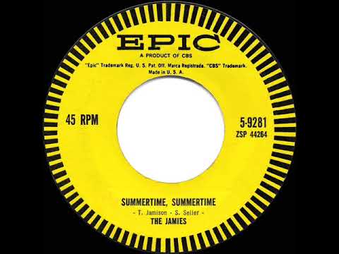 1958 HITS ARCHIVE: Summertime, Summertime - Jamies - YouTube