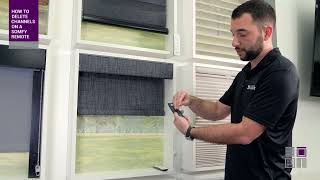 Somfy Remote Deleting Shade on Channel