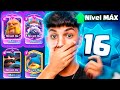 DEIXEI MEU DECK PREFERIDO 100% NÍVEL MÁXIMO NO CLASH ROYALE!