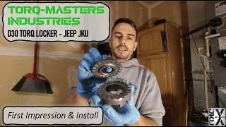 Dana 30 Torq Locker  First Impression & Install Jeep JKU