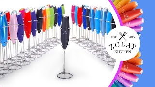 All The Colors Of The Zulay Milk Frother How To Use It