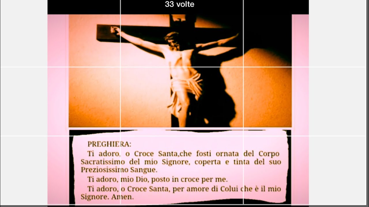 Nervo Loro Composizione ti saluto o croce santa preghiera Divertente