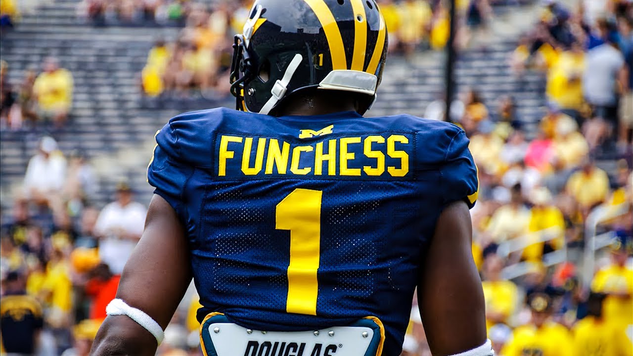 devin funchess michigan jersey