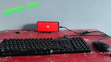 Playing Minecraft With Keyboard & Mouse In Mobile!