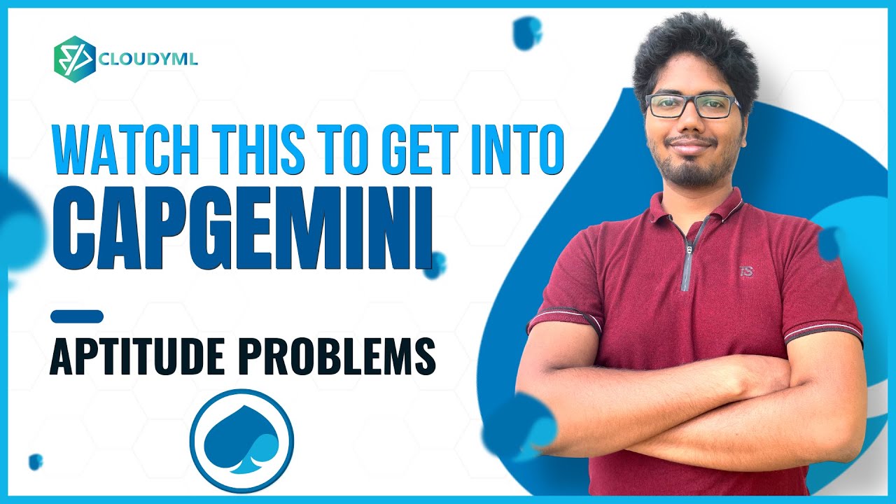 How To Crack CAPGEMINI Company Aptitude Round As Fresher Aptitude Problems For Data