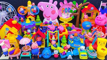 10 Minutes Satisfying with Unboxing Peppa Pig Super Playground Toys World ASMR | Cute Peppa Family