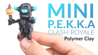 Mini P.E.K.K.A (Clash Royale) - Polymer Clay Tutorial