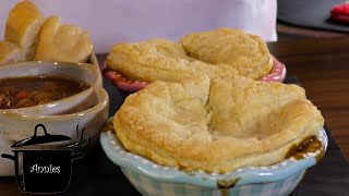 AIR FRYER Pot Pie, Irish Guiness Lamb Stew #stpaddysfood