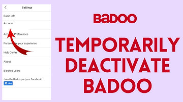 How To Deactivate Badoo Account (2024)