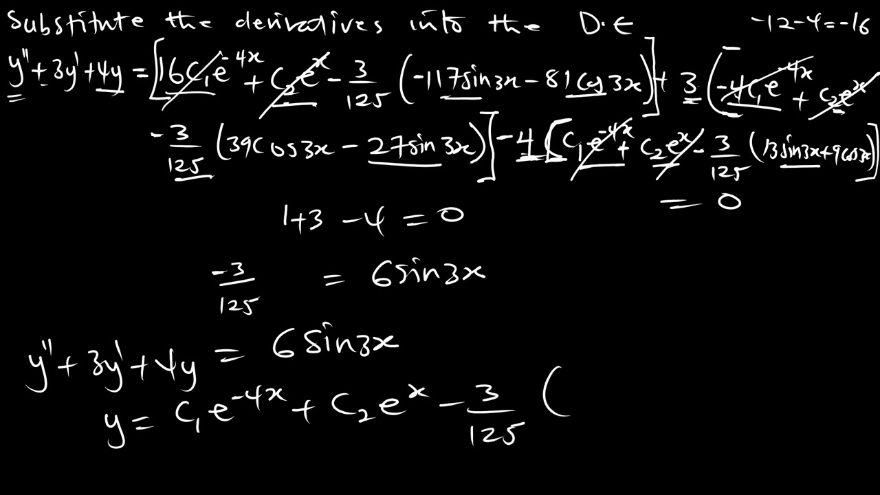 EP 8 Solution to a Differential Equation, Part 1