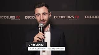 Palmarès du Droit 2022 : Uriel Sansy, Factorhy avocats