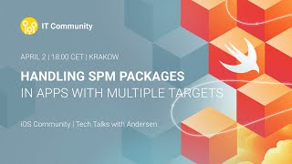 Handling SPM packages in applications with multiple targets.