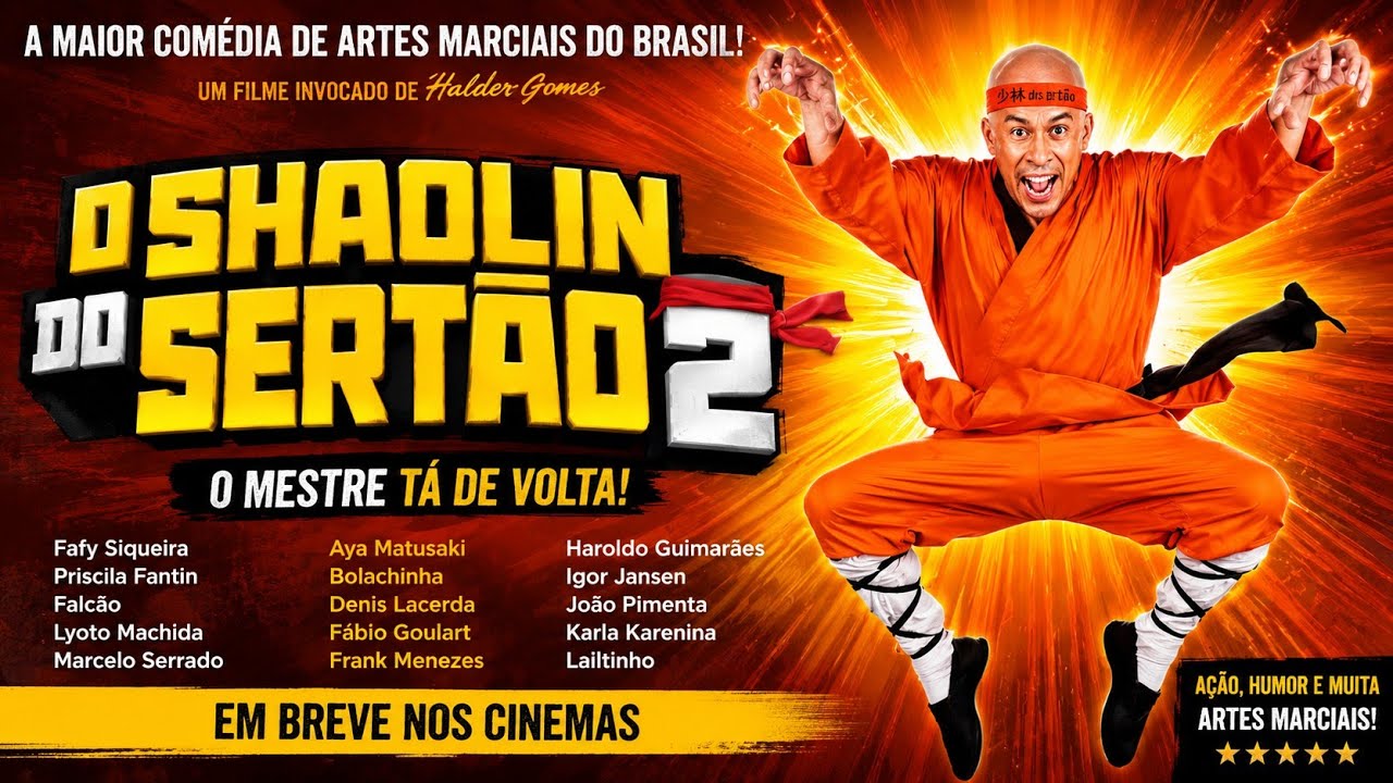 Vem aí o filme “O Shaolin do Sertão 2