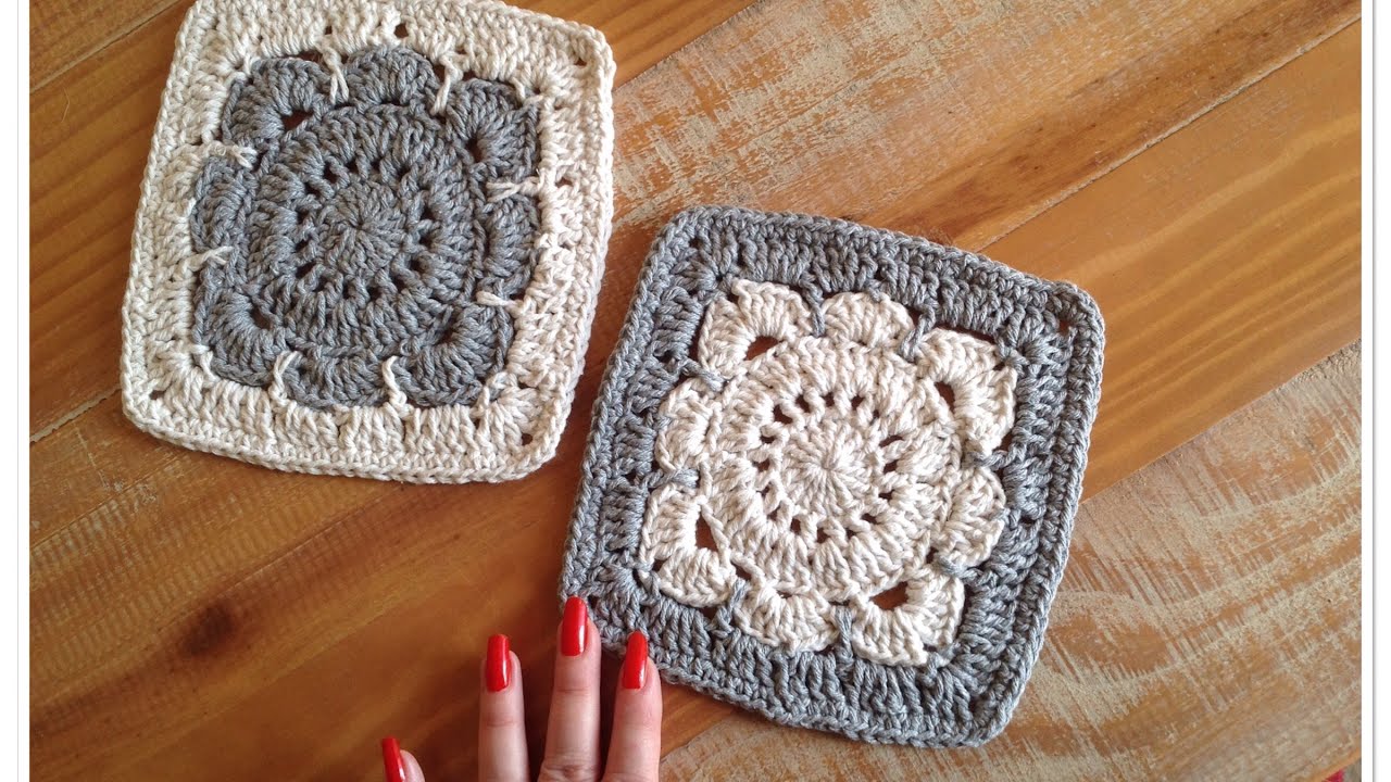 CROCHÊ QUADRADO - Tutorial fácil - Dicas Lu Machado