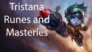 Ap Tristana Runes and Masteries