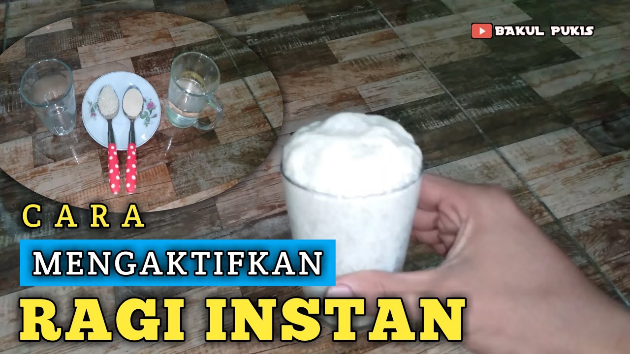 CARA MENGAKTIFKAN RAGI INSTAN - YouTube