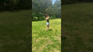 golfed outside with my boyfriend in the summer (old content) #golf #couplesactivities