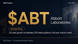 Abbott Q2 2026 Earnings: Strong Growth & Innovative Pipeline Updates